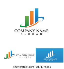 Business finance and Marketing logo Vector illustration  design