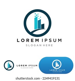 Business finance and Marketing logo Vector illustration  design