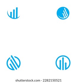 Business finance and Marketing logo Vector illustration  design