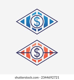 Business finance and Marketing logo Vector illustration  design