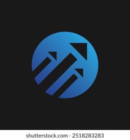 Business finance and Marketing logo Vector illustration  design