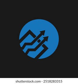 Business finance and Marketing logo Vector illustration  design
