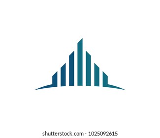 Business Finance professional logo template vector icon