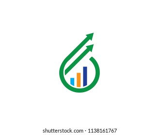 Business Finance professional logo template vector icon