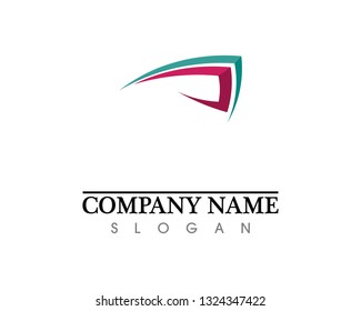 Business Finance professional logo template vector icon
