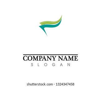 Business Finance professional logo template vector icon
