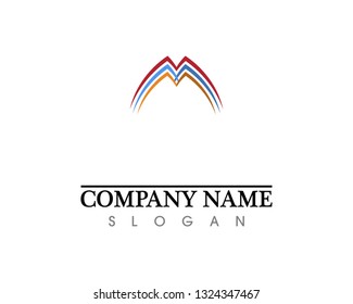 Business Finance professional logo template vector icon
