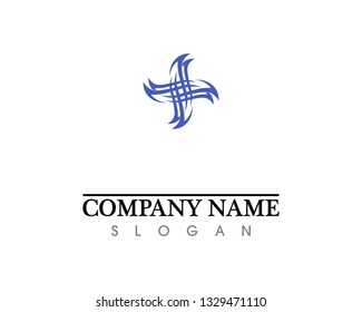 Business Finance professional logo template vector icon
