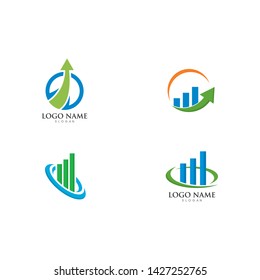Business Finance professional logo template vector icon
