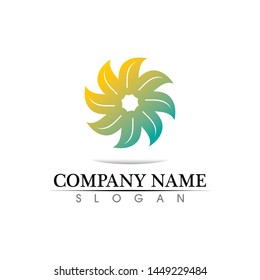 Business Finance professional logo template vector icon
