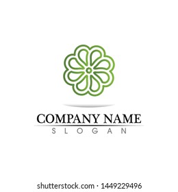 Business Finance professional logo template vector icon
