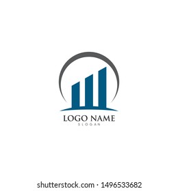 Business Finance professional logo template vector icon