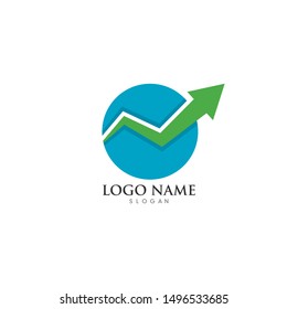 Business Finance professional logo template vector icon