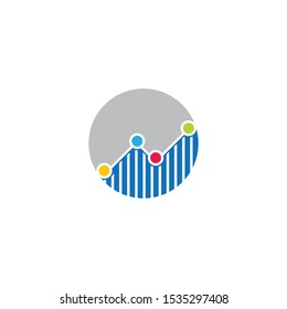 Business Finance professional logo template vector