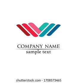 Business Finance professional logo template vector icon