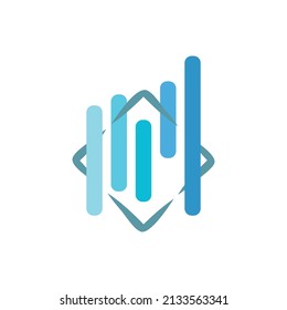 Business Finance professional logo template vector icon