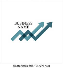 Business Finance professional logo template vector icon