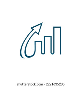Business Finance professional logo template vector icon