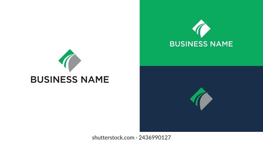 Business finance professional logo template