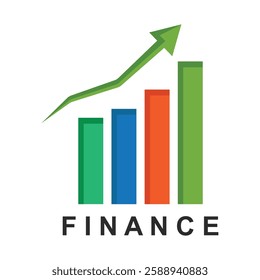 Business Finance professional logo template vector
