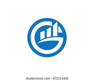 Business Finance professional logo template vector icon