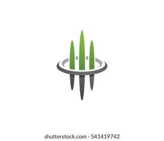 Business Finance professional logo template vector icon