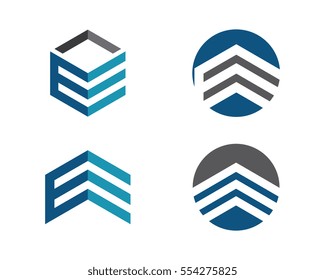 Business Finance professional logo template vector icon