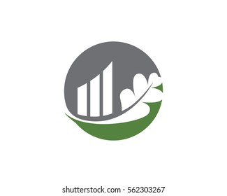 Business Finance professional logo template vector icon
