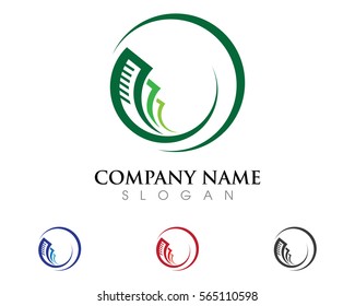 Business Finance professional logo template vector icon