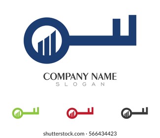 Business Finance professional logo template vector icon