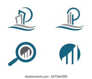 Business Finance professional logo template vector icon