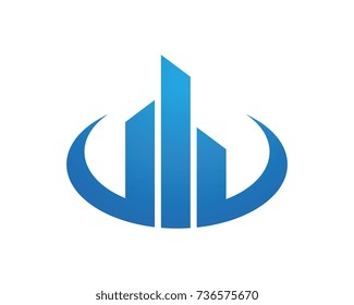 Business Finance professional logo template vector icon