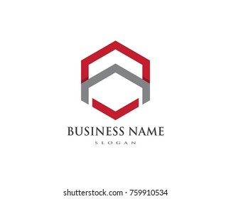 Business Finance professional logo template vector icon