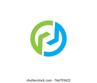 Business Finance professional logo template vector icon
