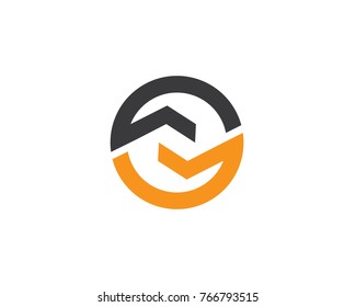 Business Finance professional logo template vector icon