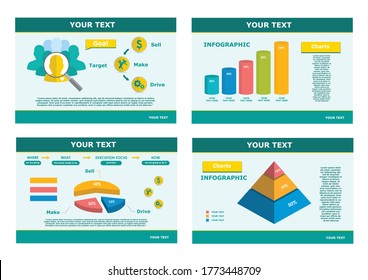 Business Finance Professional Presentation Slides Infographic Design Elements Template Premium Vector Illustration