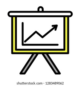 Business and finance related icon. Single high quality business and finance related icon. Isolated business and finance symbols in white background. Graphic icons element
