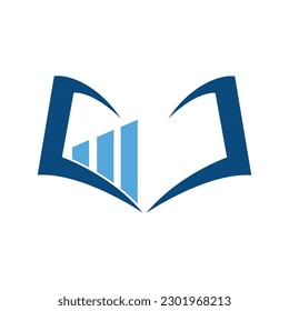 Diseño de icono vectorial de la plantilla de Business and Finance Study.