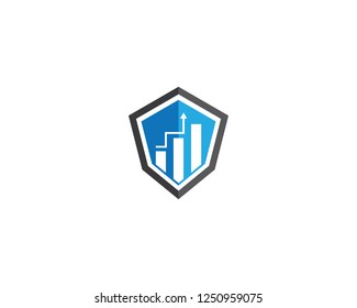 Business finance symbol illustration