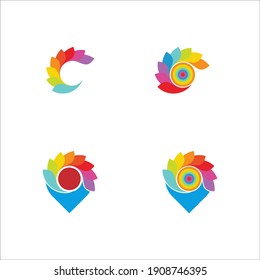 Plantilla de logotipo de finanzas comerciales o tecnología. Vector Eps10