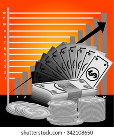 business finance, vector