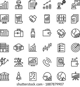 icono del vector de negocios y finanzas