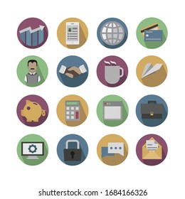 Business and Finance vector icons