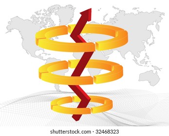 Business and Finance Vector Illustration Concept