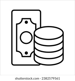 Business and finance web icon