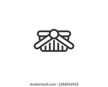 Business and finance web icon line icon collection, vector, e commerce, e payment, online shop