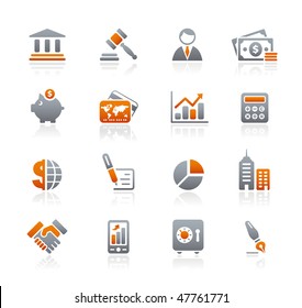 Business & Finance Web Icons // Graphite Series