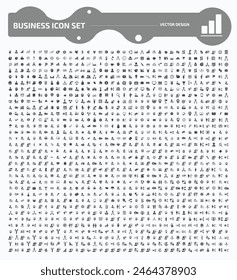 Business And Financial Vector Icon Set