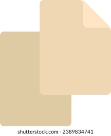 Business flat design icon copy