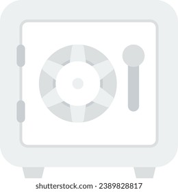 Business flat design icon vault